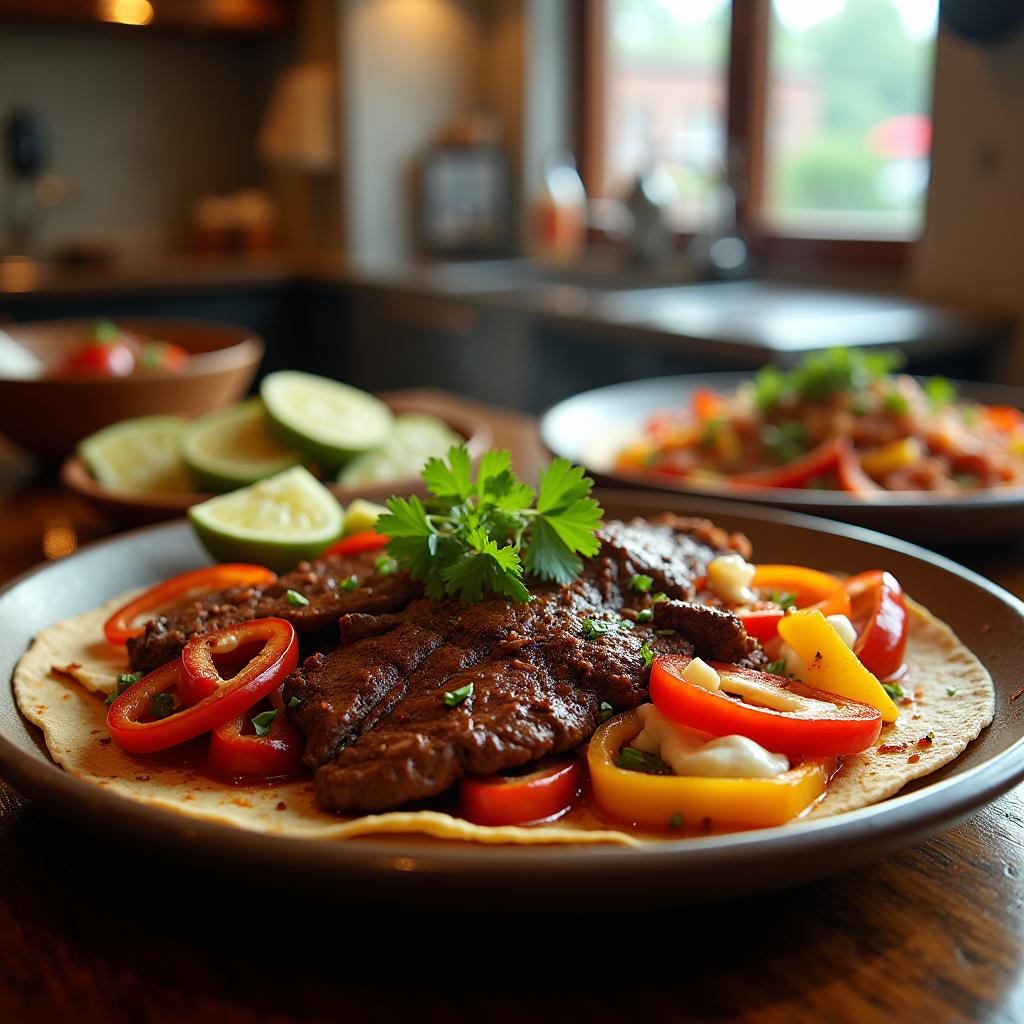 Delicious Shaved Beef Steak