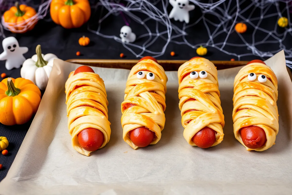 Mummy Hot Dogs