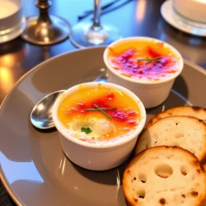 Crab Brulee Recipe