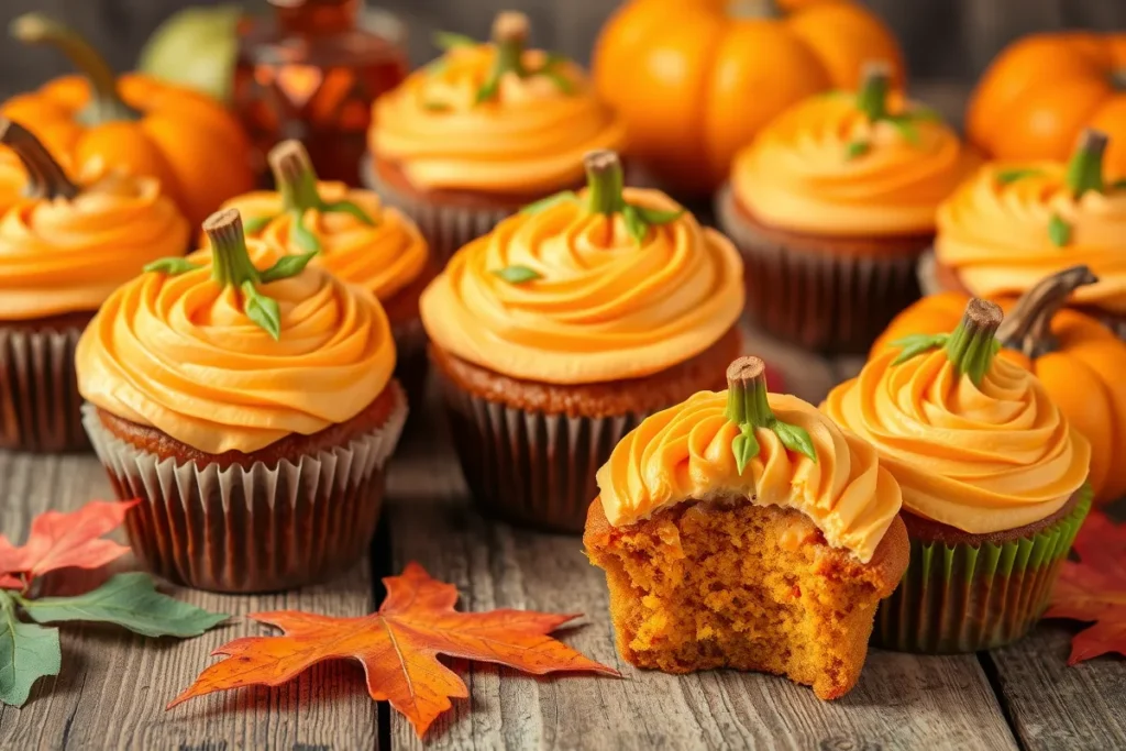 Pumpkin Patch Cupcakes