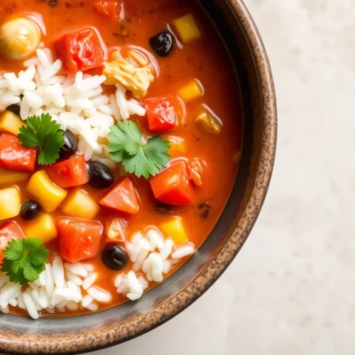 Chopt Spicy Chicken Soup Recipe with Rice