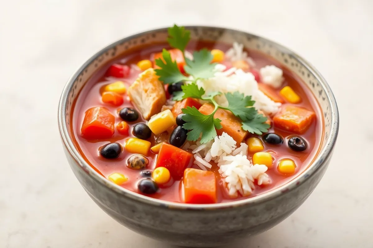 Chopt Spicy Chicken Soup Recipe with Rice